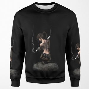 Lara Croft Legend All-over-print Unisex Sweatshirt
