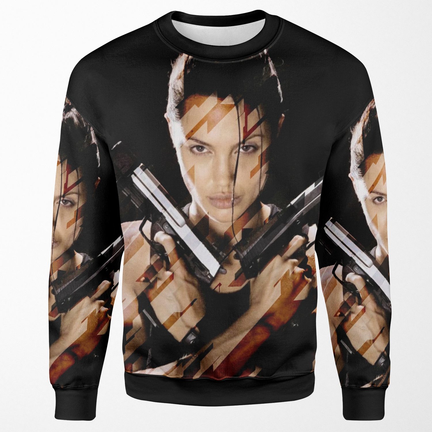 Lara Croft Tomb Raider Angelina Jolie All-over-print Unisex Sweatshirt