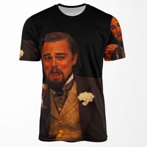 Laughing Leonardo Dicaprio All-over-print T-shirt