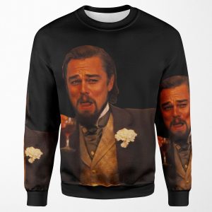 Laughing Leonardo Dicaprio All-over-print Unisex Sweatshirt