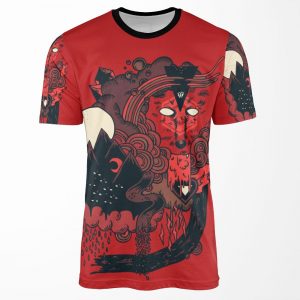 Leader Of The Pack All-over-print T-shirt