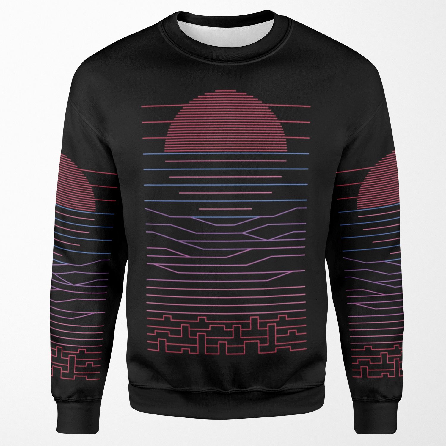 Leave The City For The Sea All-over-print Unisex Sweatshirt