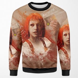 Leeloo Dallas Multipass All-over-print Unisex Sweatshirt