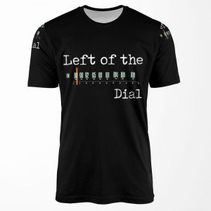 Left Of The Dial All-over-print T-shirt