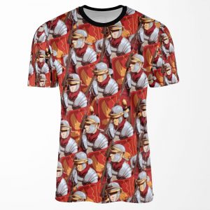 Legionary Pattern All-over-print T-shirt