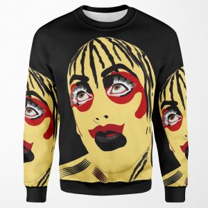 Leigh Bowery Taboo Black All-over-print Unisex Sweatshirt