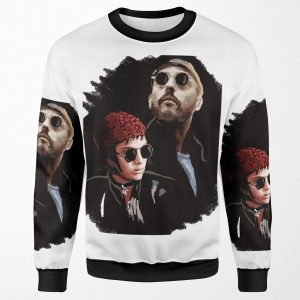 Leon And Mathilda All-over-print Unisex Sweatshirt