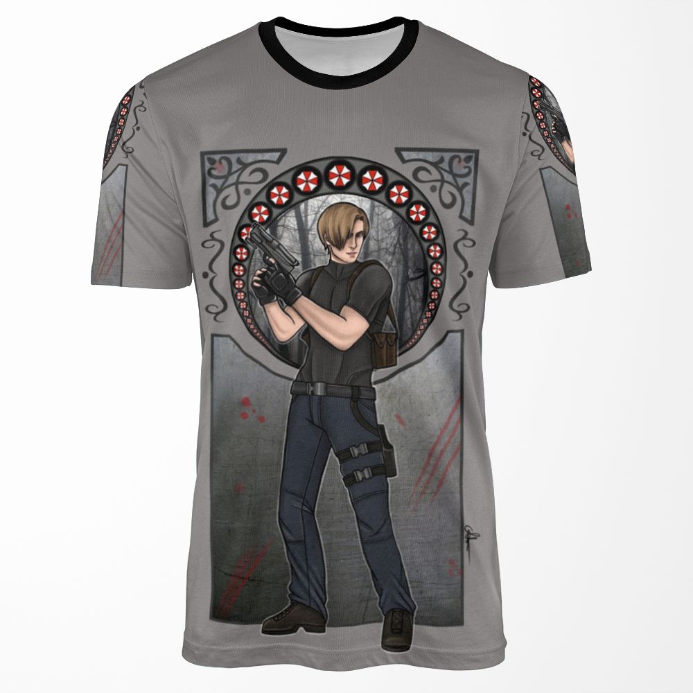 Leon S Kennedy All-over-print T-shirt