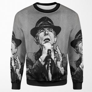 Leonard Cohen All-over-print Unisex Sweatshirt