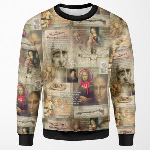 Leonardo Da Vinci All-over-print Unisex Sweatshirt