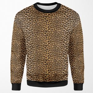 Leopard Print All-over-print Unisex Sweatshirt