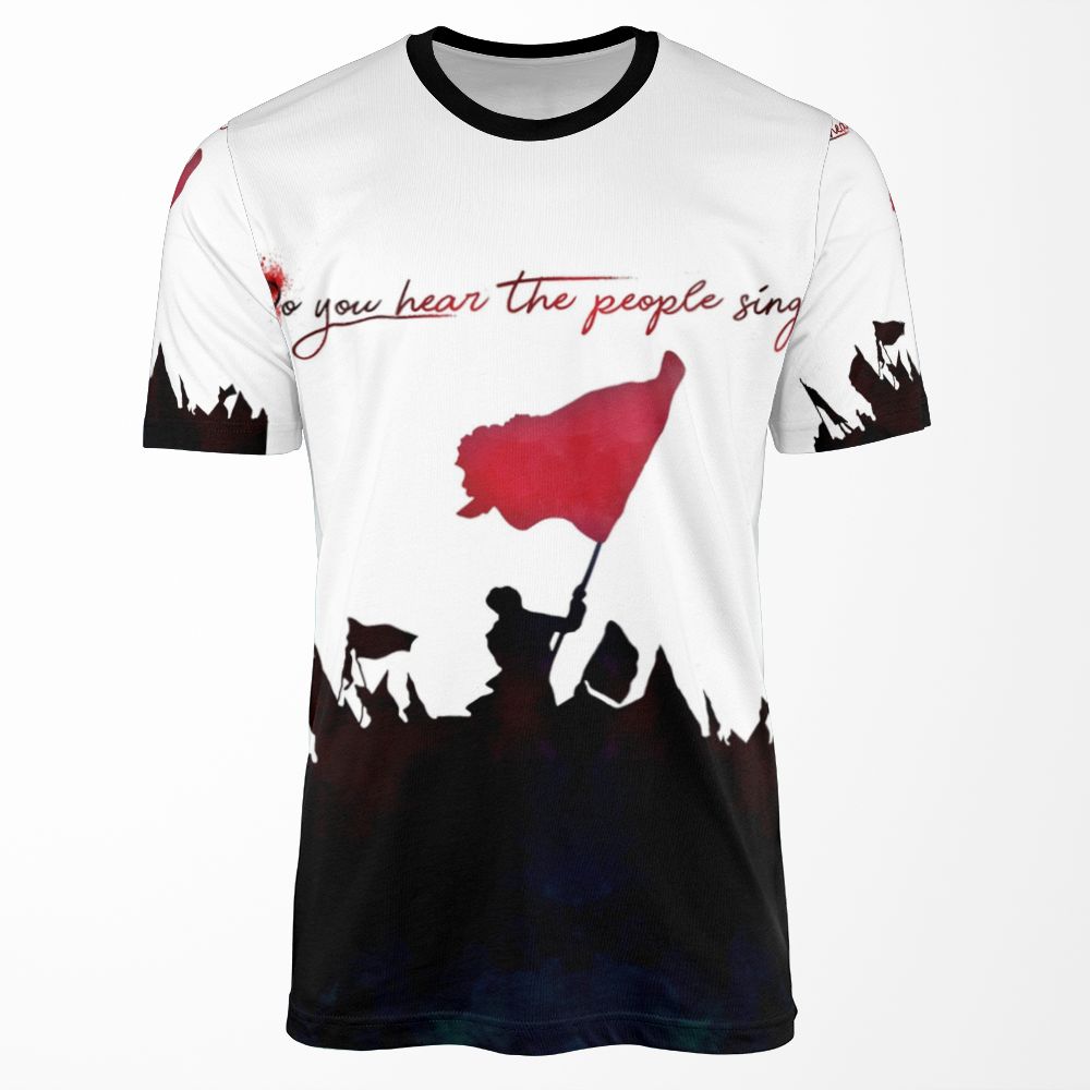 Les Miserables Do You Hear The People Sing All-over-print T-shirt