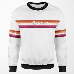 Lesbian Pride Rabbits All-over-print Unisex Sweatshirt