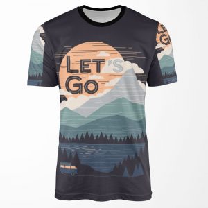 Let S Go All-over-print T-shirt