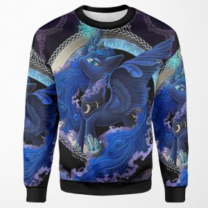 Let The Moon Shine All-over-print Unisex Sweatshirt