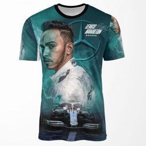 Lewis Hamilton World Champion All-over-print T-shirt