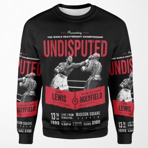 Lewis Vs Holyfield Undisputed Boxing All-over-print Unisex Sweatshirt