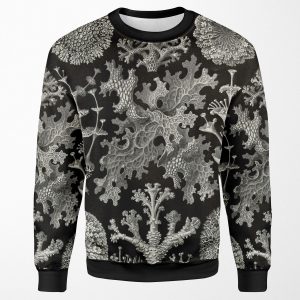 Lichenes Ernst Haeckel All-over-print Unisex Sweatshirt