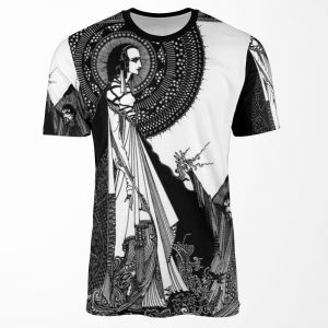 Ligeia Harry Clarke For E A Poe All-over-print T-shirt