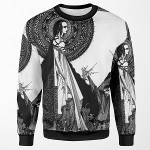 Ligeia Harry Clarke For E A Poe All-over-print Unisex Sweatshirt