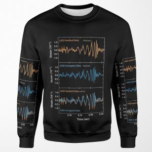 Ligo Gravitational Waves Detection All-over-print Unisex Sweatshirt