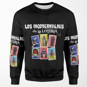Lij X Loteria Los Ingobernables De Japon All-over-print Unisex Sweatshirt