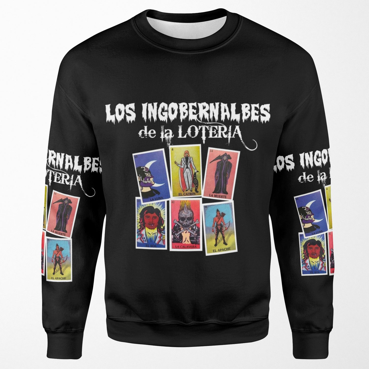 Lij X Loteria Los Ingobernables De Japon All-over-print Unisex Sweatshirt