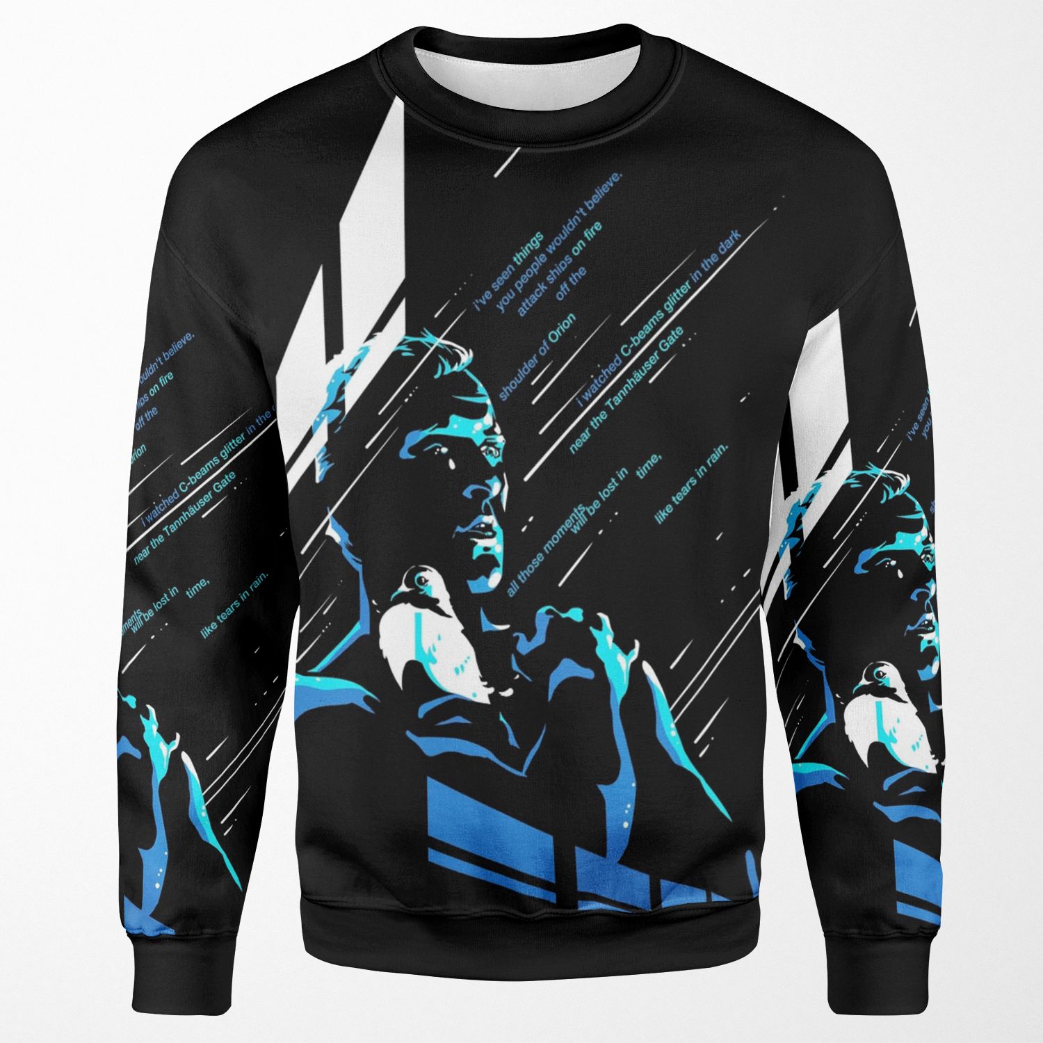Like Tears In Rain All-over-print Unisex Sweatshirt
