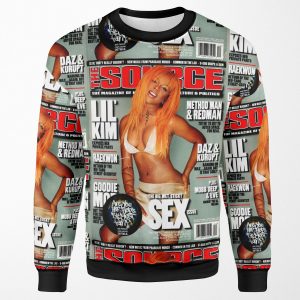Lil Kim Cover All-over-print Unisex Sweatshirt