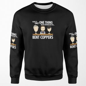 Line Of Duty Bent Coppers All-over-print Unisex Sweatshirt