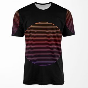 Linear Light All-over-print T-shirt