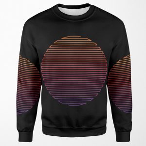Linear Light All-over-print Unisex Sweatshirt
