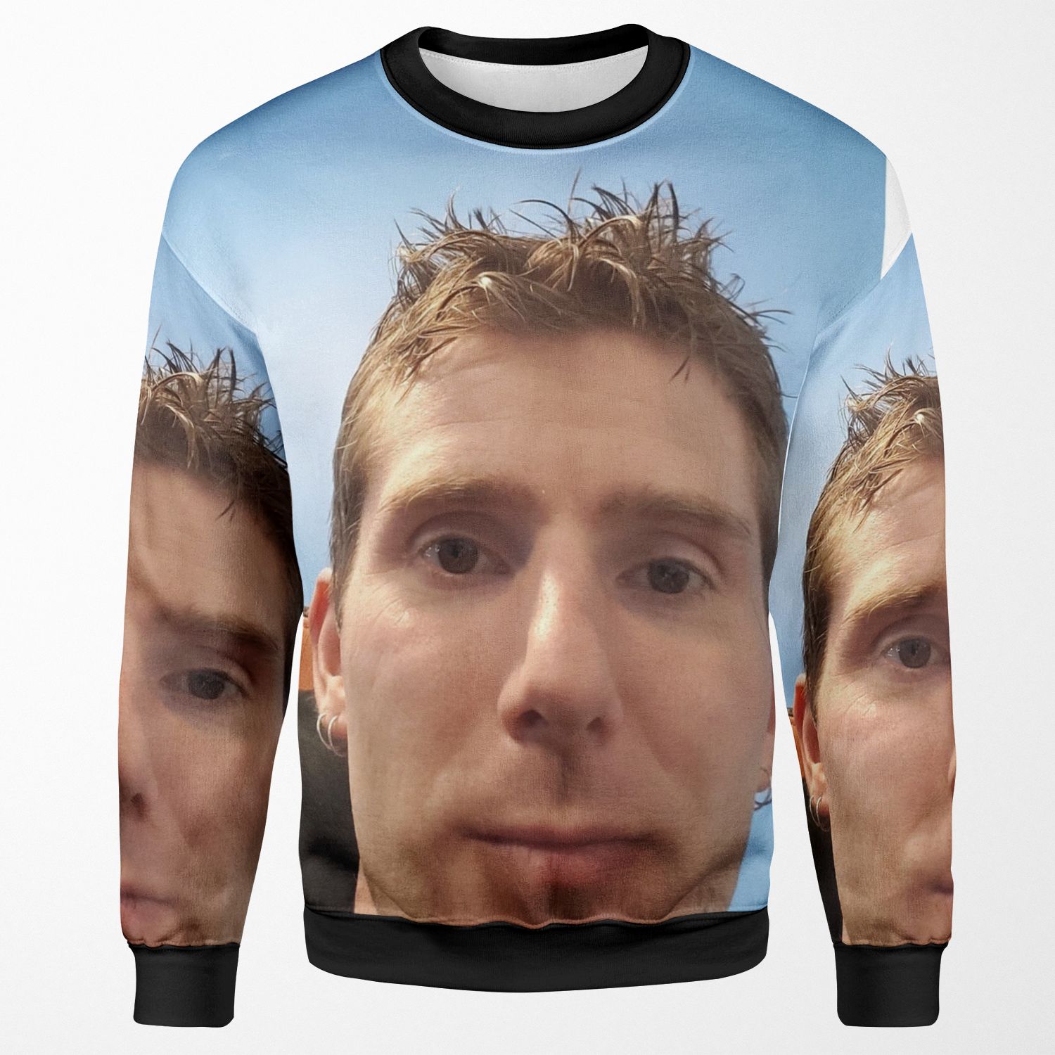 Linus Etch Tips All-over-print Unisex Sweatshirt