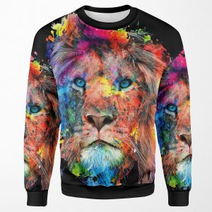Lion All-over-print Unisex Sweatshirt