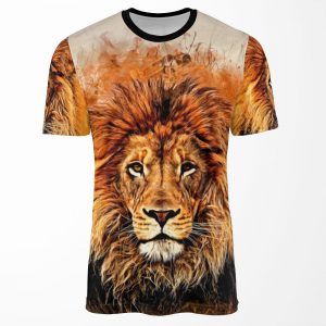 Liquid Lion All-over-print T-shirt