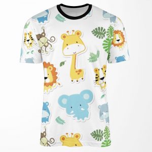 Little Baby Animals All-over-print T-shirt