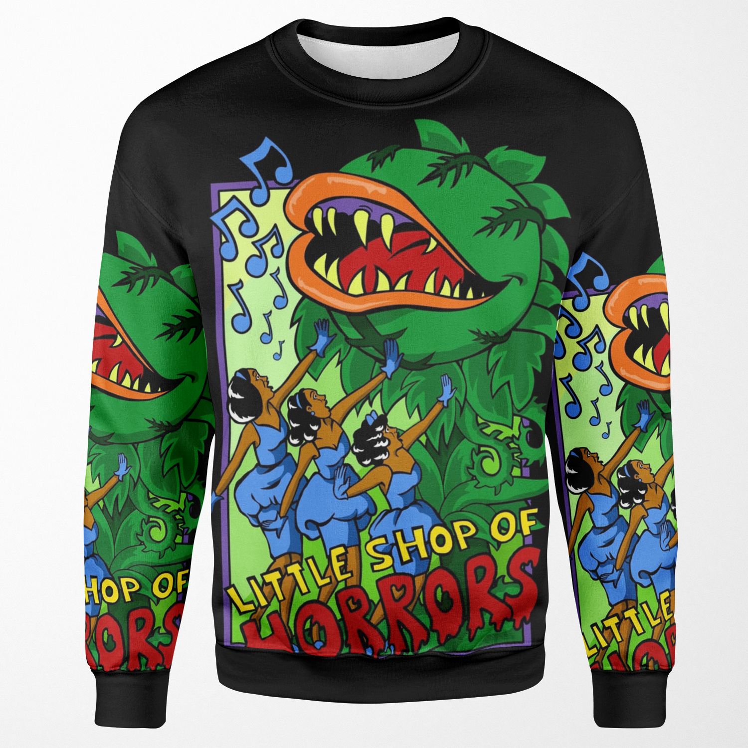 Little Shop Of Horrors All-over-print Unisex Sweatshirt
