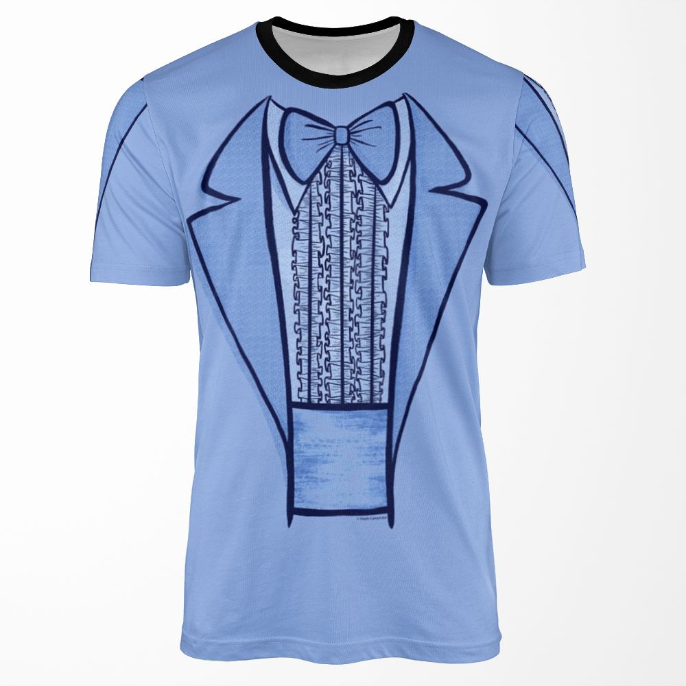 Lloyd And Harry Harry S Light Blue Dumb And Dumber Funny Tuxedo Tee Shirt All-over-print T-shirt