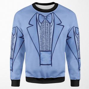 Lloyd And Harry Harry S Light Blue Dumb And Dumber Funny Tuxedo Tee Shirt All-over-print Unisex Sweatshirt