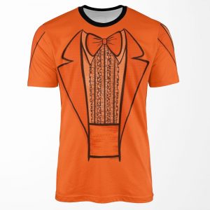 Lloyd And Harry Lloyd S Orange Dumb And Dumber Funny Tuxedo Tee Shirt All-over-print T-shirt