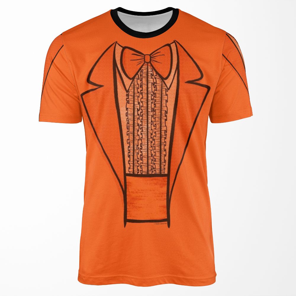 Lloyd And Harry Lloyd S Orange Dumb And Dumber Funny Tuxedo Tee Shirt All-over-print T-shirt