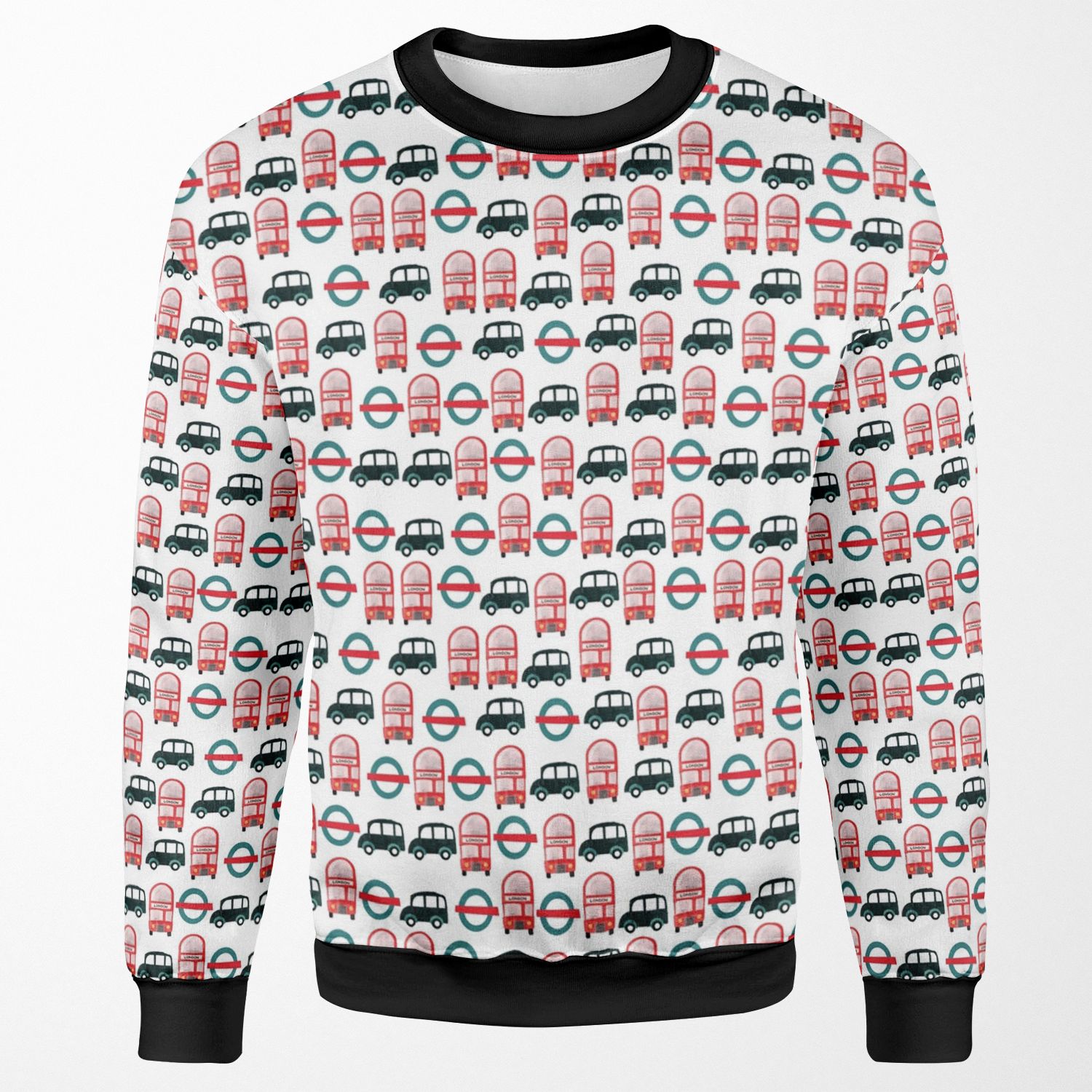 London Transport All-over-print Unisex Sweatshirt