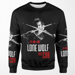 Lone Wolf And Cub All-over-print Unisex Sweatshirt