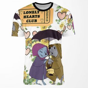 Lonely Hearts Club All-over-print T-shirt