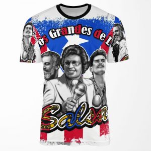 Los Grandes De La Salsa All-over-print T-shirt