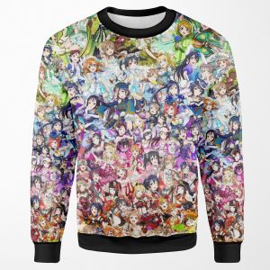 Love Live Rainbow All-over-print Unisex Sweatshirt