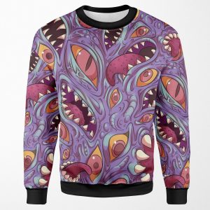 Lovecraftian Pattern All-over-print Unisex Sweatshirt