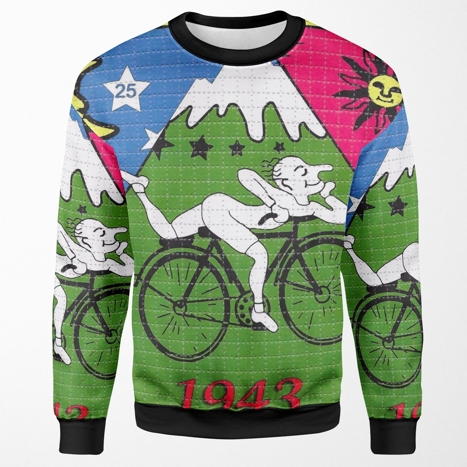 Lsd Albert Hofmann Bicycle Day All-over-print Unisex Sweatshirt