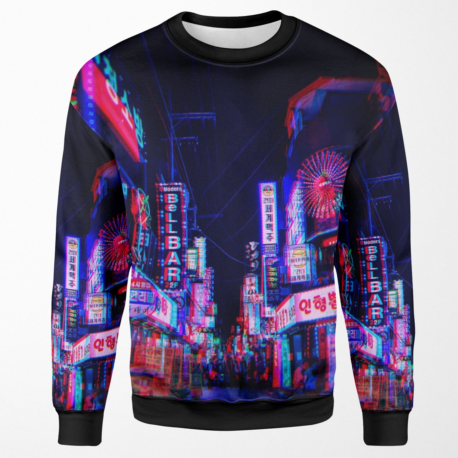 Lsd Nights All-over-print Unisex Sweatshirt