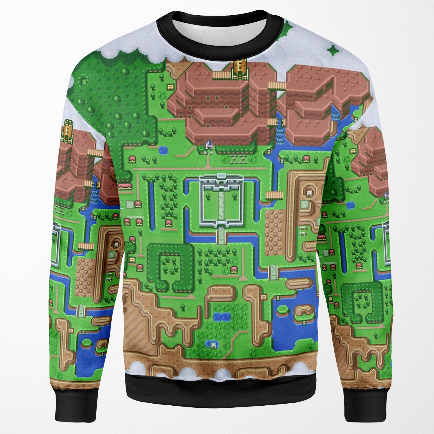 Lttp World Map All-over-print Unisex Sweatshirt